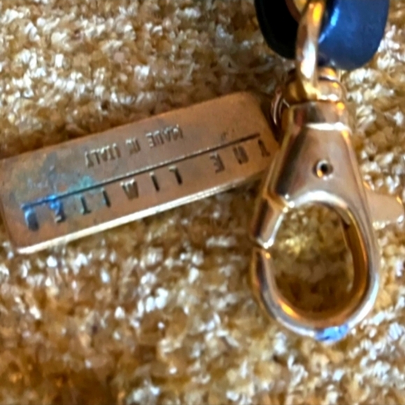 #SALE The Limited Gold Heart Charm Chain Belt Vintage - Picture 4 of 5